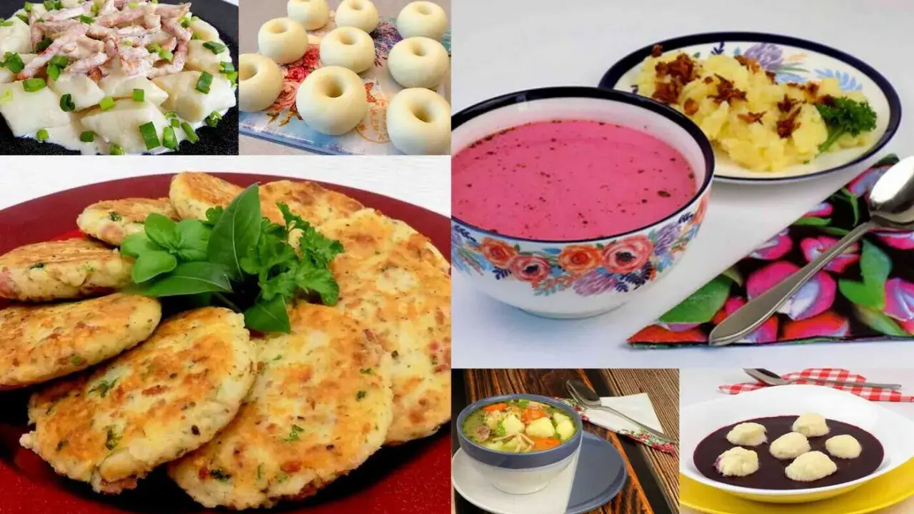 Szukasz inspiracji co dziś na obiad przepisy? Zobacz te pyszne dania: placki ziemniaczane, zupa botwinkowa, kopytka, pierogi i inne.