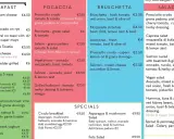 Menu z Malty: śniadania, focaccie, bruschetty, sałatki. Sprawdź, ile kosztuje obiad na Malcie, np. sałatka z prosciutto za €9.50.