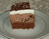 Pyszny deser z czekoladowym biszkoptem, kremem z nutellą i kawałkami śliwek. Idealny przepis na ciasto ze śliwkami i nutellą.