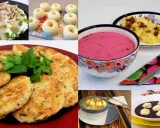 Szukasz inspiracji co dziś na obiad przepisy? Zobacz te pyszne dania: placki ziemniaczane, zupa botwinkowa, kopytka, pierogi i inne.