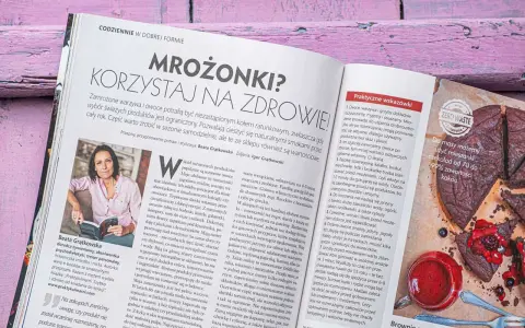 Jakie owoce można mrozić? Artykuł o mrożonych owocach i warzywach, z przepisem na brownie.
