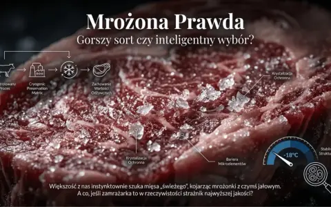 Czy można mrozić wołowinę na tatara? Mrożona prawda: proces, który zachowuje wartości odżywcze i zapewnia stabilność strukturalną.