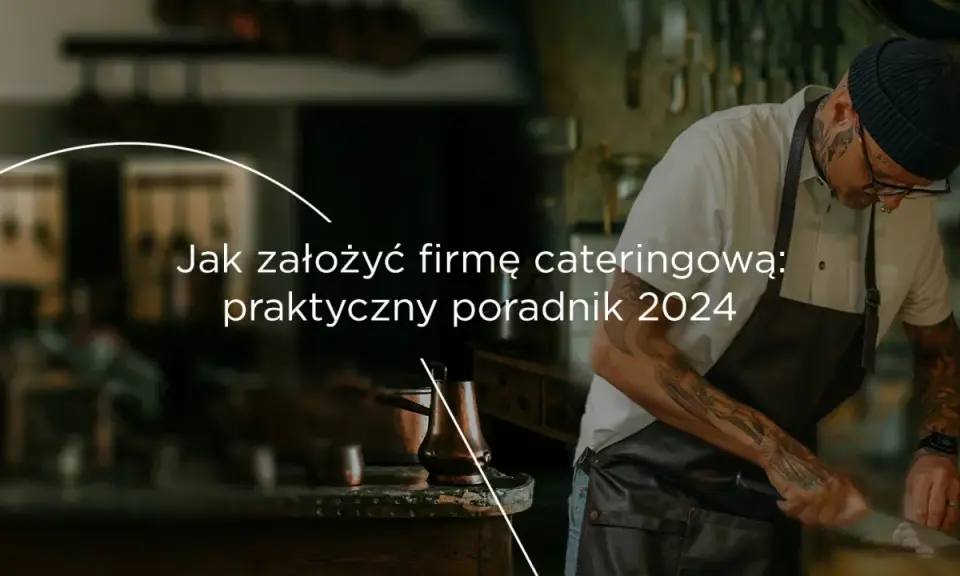 Szef kuchni w fartuchu przygotowuje się do pracy. Poradnik: jak założyć firmę cateringową.