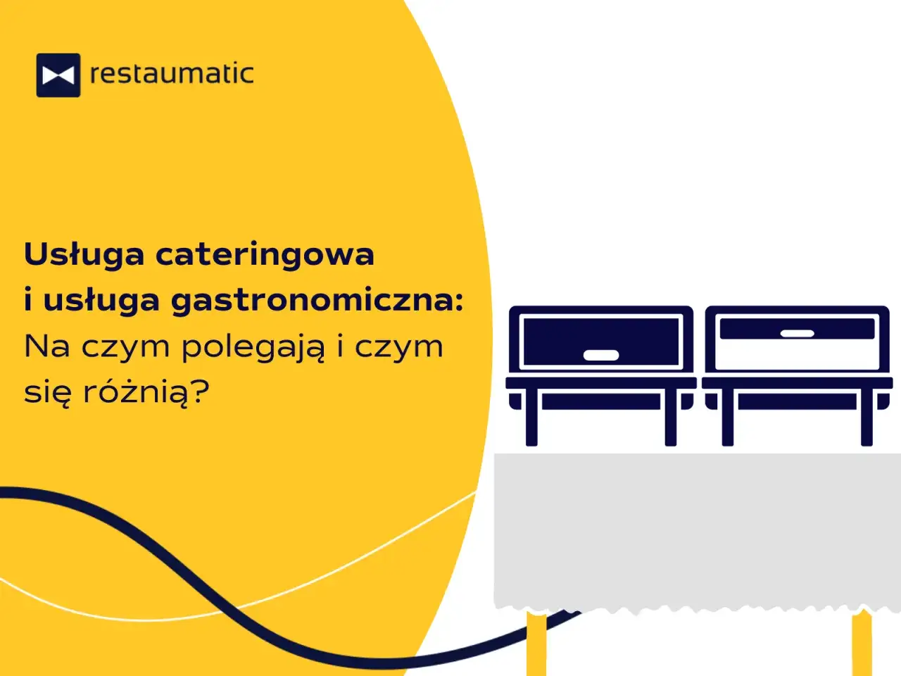 Usługa cateringowa i gastronomiczna: czy od cateringu można odliczyć vat? Grafika przedstawia dwa bufety.